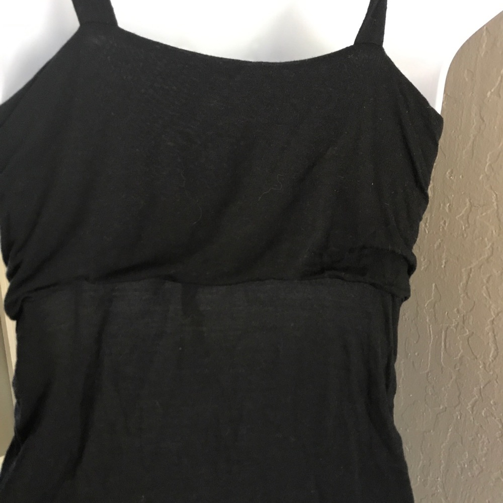 Charlotte Russe Black Ruffle Tank Top - Picture 4 of 5